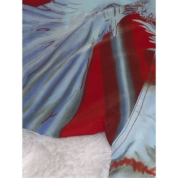 Vintage Dutch Boy Point Zero Anime Hero Dragon Design Button Shirt Adult Xl - Picture 10 of 15